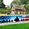 Veterans Day American Independence Day Decorations 118 x 20 inch Thank You Veterans Outdoor Decorations and Supplies for Home Party 4th of July Independence Day